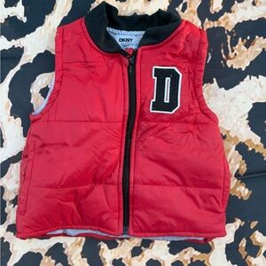 DKNY Boys' Gray and Black Jacket